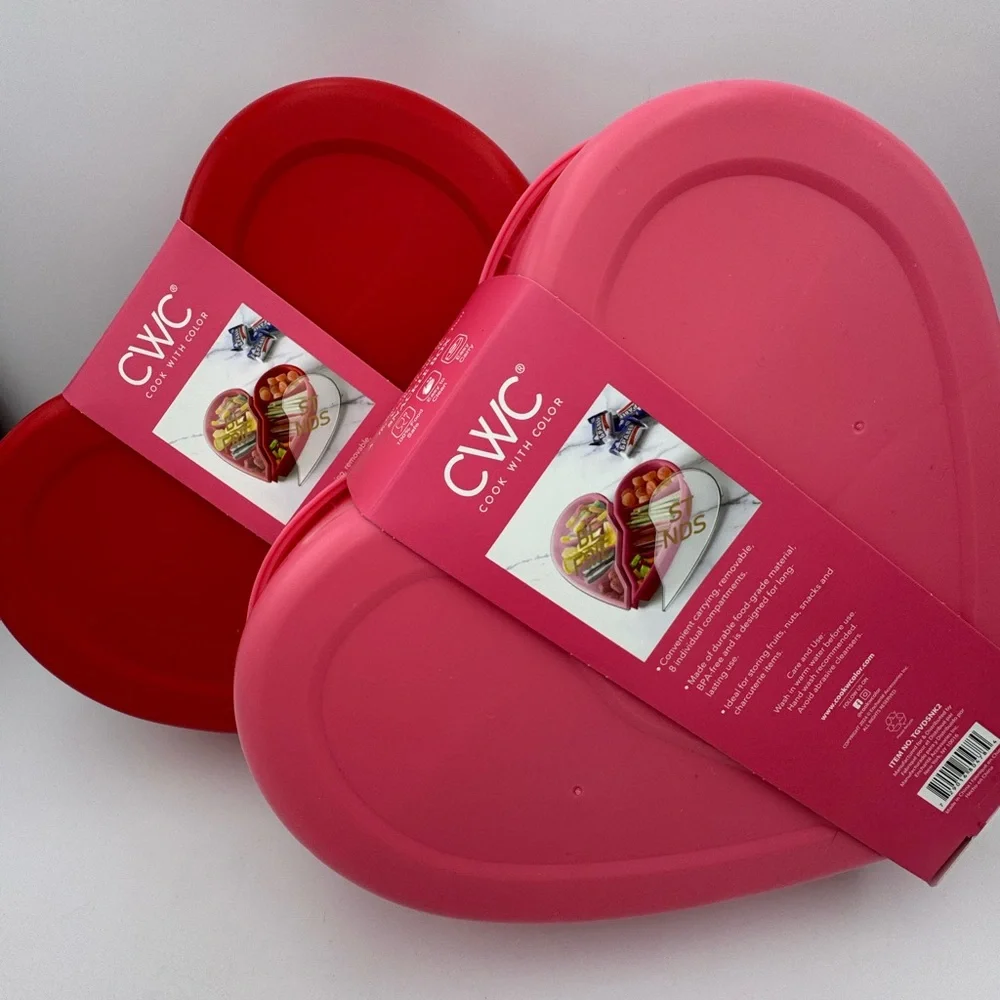 CWC Heart-Shaped Snack 2 Box Set - Picture 2 of 4